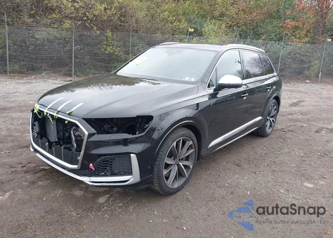 2022 Audi Sq7 Prestige Tfsi Quattro Tiptronic from USA, damaged, VIN WA1VWBF79ND006894